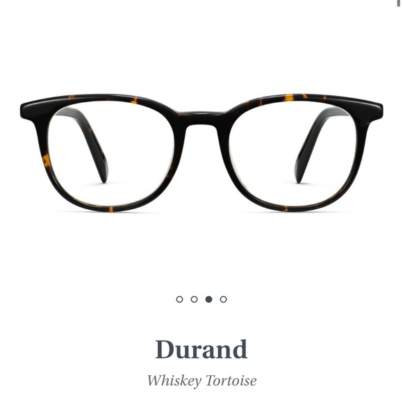 Warby Parker Whiskey Tortoise - Style: DURAND (Non-prescription frames) - Picture 2 of 3